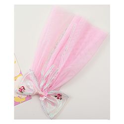Babyhug  Hair Clip with Bow Applique- Off White