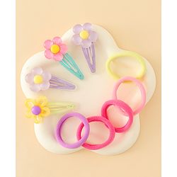 Babyhug Hair Accessories Combo Sets Pack of 18 Free Size - Multicolor