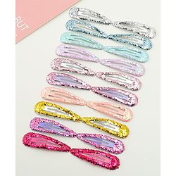 Babyhug Combo set Hair Clips & Rubber Bands - Multicolor