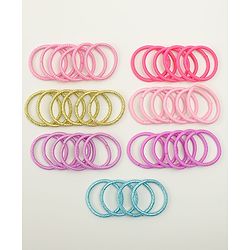 Babyhug Combo set Hair Clips & Rubber Bands - Multicolor