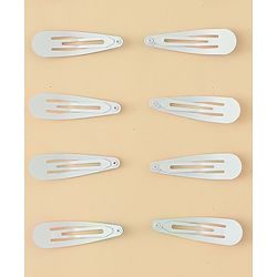 Babyhug Hair Clips with Unicorn Print Pack of  12 - Multicolor