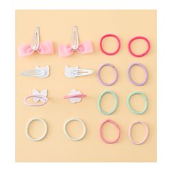 Babyhug Hair Accessories Combo Sets Pack of 14 Free Size - Multicolor