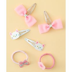 Babyhug Hair Accessories Combo Sets Pack of 14 Free Size - Multicolor