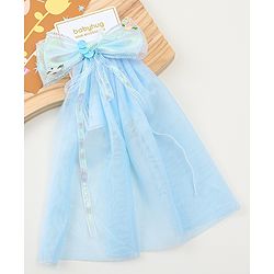 Babyhug  Hair Clip with Bow Applique- Off White