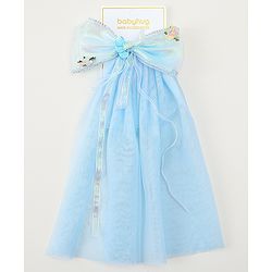 Babyhug  Hair Clip with Bow Applique- Off White