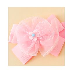Babyhug Headbands With Floral & Bow Applique Pack of 2 - Pink