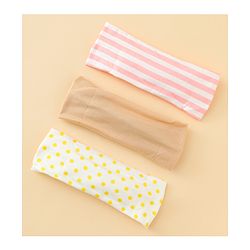 Babyhug Headbands with Stripes &  Polka Dots Print Pack of 3 -Multicolor