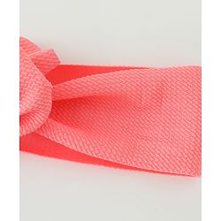 Babyhug Headbands  With Bow Applique  Pack of 3 - Pink Red & Cream