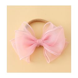 Babyhug Headband with Bow Applique  & Sunglasses Combo Set- Pink & Blue