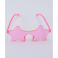 Babyhug Headband with Bow Applique  & Sunglasses Combo Set- Pink
