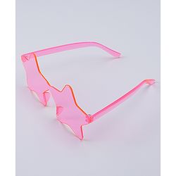 Babyhug Headband with Bow Applique  & Sunglasses Combo Set- Pink