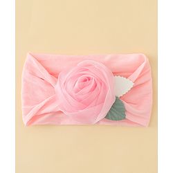 Babyhug Headbands with Floral Applique - Pink
