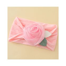 Babyhug Headbands with Floral Applique - Pink