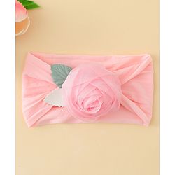 Babyhug Headbands with Floral Applique - Pink