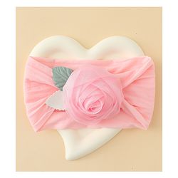Babyhug Headbands with Floral Applique - Pink