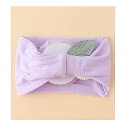 Babyhug Headbands with Floral Applique - Pink