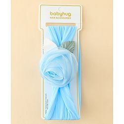 Babyhug Headbands with Floral Applique - Pink