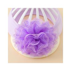 Babyhug Headband With Floral  Applique - Purple