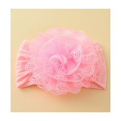 Babyhug Headband With Floral  Applique - Purple