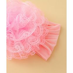 Babyhug Headband With Floral  Applique - Purple