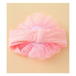 Babyhug Headband With Floral  Applique - Purple