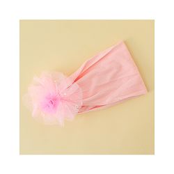 Babyhug Headband With Floral Applique - Red