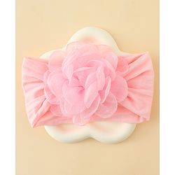 Babyhug  Headband with Floral Applique - Pink