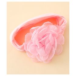Babyhug  Headband with Floral Applique - Pink