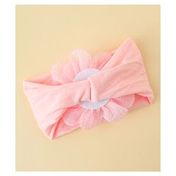 Babyhug  Headband with Floral Applique - Pink
