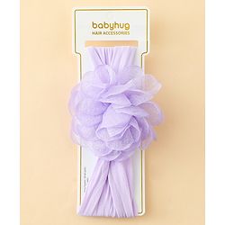 Babyhug  Headband with Floral Applique - Pink