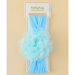 Babyhug  Headband with Floral Applique - Pink