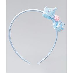 Babyhug Hair Bands With Bow Applique Pack of 3 - Multicolor