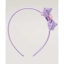 Babyhug Hair Bands With Bow Applique Pack Of 3- Multicolor