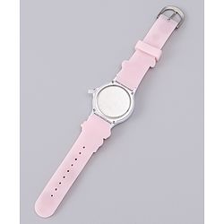 Babyhug  Free Size Analog Watch - Pink & White