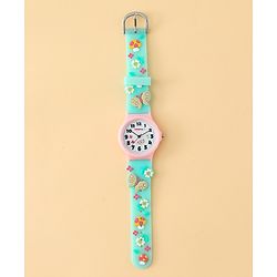 Babyhug  Free Size Analog Watch - Pink & White