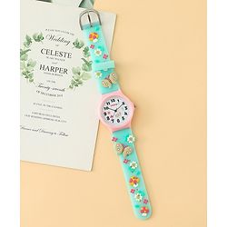 Babyhug  Free Size Analog Watch - Pink & White