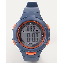 Babyhug Free Size Digital Watch - Navy Blue