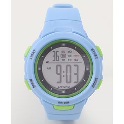 Babyhug Free Size Digital Watch - Navy Blue