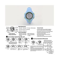 Babyhug Free Size Digital Watch - Navy Blue