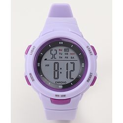 Babyhug Free Size Digital Watch - Navy Blue