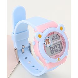 Babyhug Free size Digital Watch - Pink & Blue