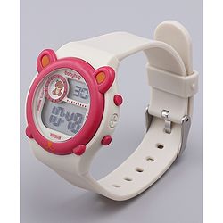 Babyhug Free size Digital Watch - Pink & Blue