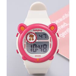 Babyhug Free size Digital Watch - Pink & Blue