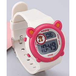Babyhug Free size Digital Watch - Pink & Blue