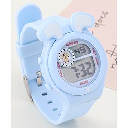Babyhug Free Size Digital Watch - Black & White