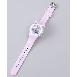 Babyhug Free Size Digital Watch - Yellow & Green