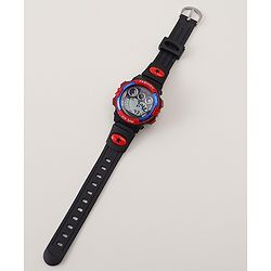 Babyhug  Free Size  Digital Watch - Black & Red