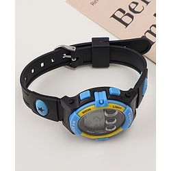 Babyhug  Free Size  Digital Watch - Black & Red