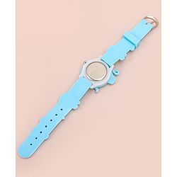 Babyhug Free Size Analog Watch With Unicorn Applique - Blue