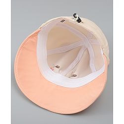 Babyhug Baseball Cap with Ear Applique & Embroidery Light Blue - Diameter 16 cm